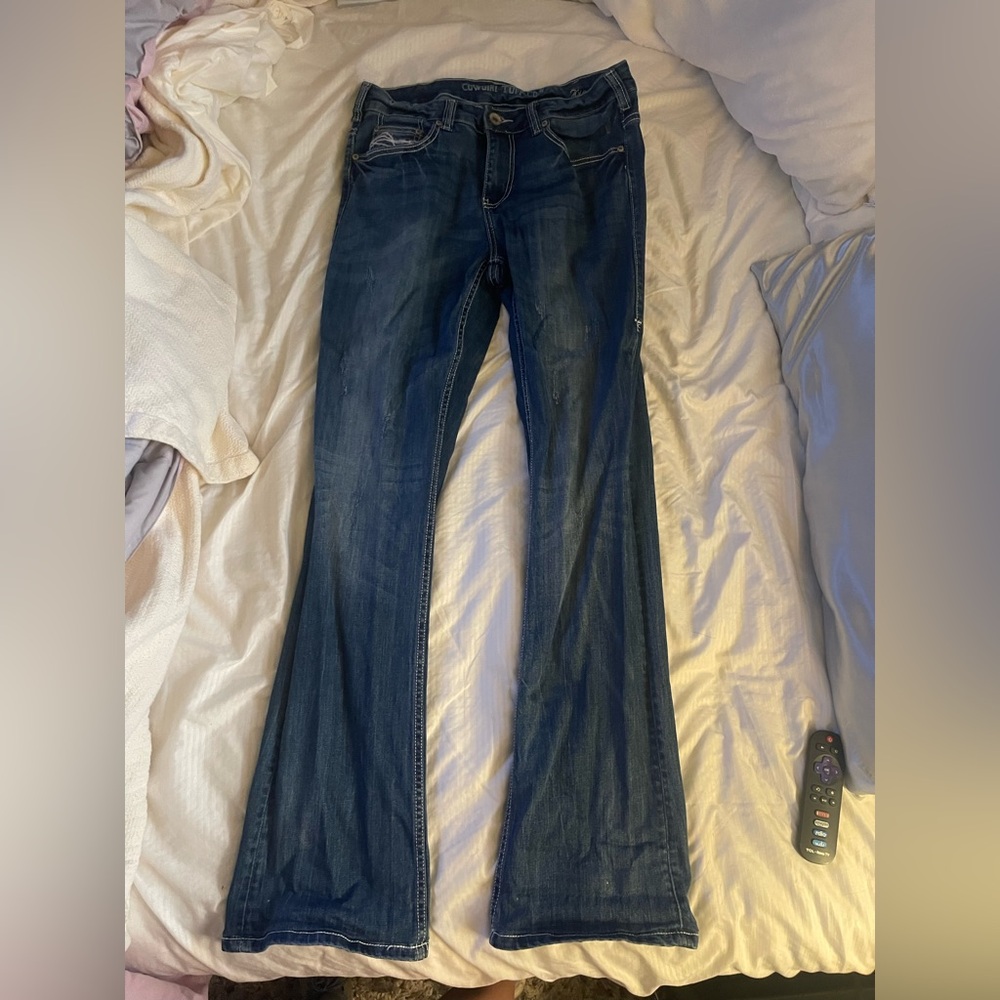 Cowgirl Tuff Co Classic Blue Women's Jeans Bootcut